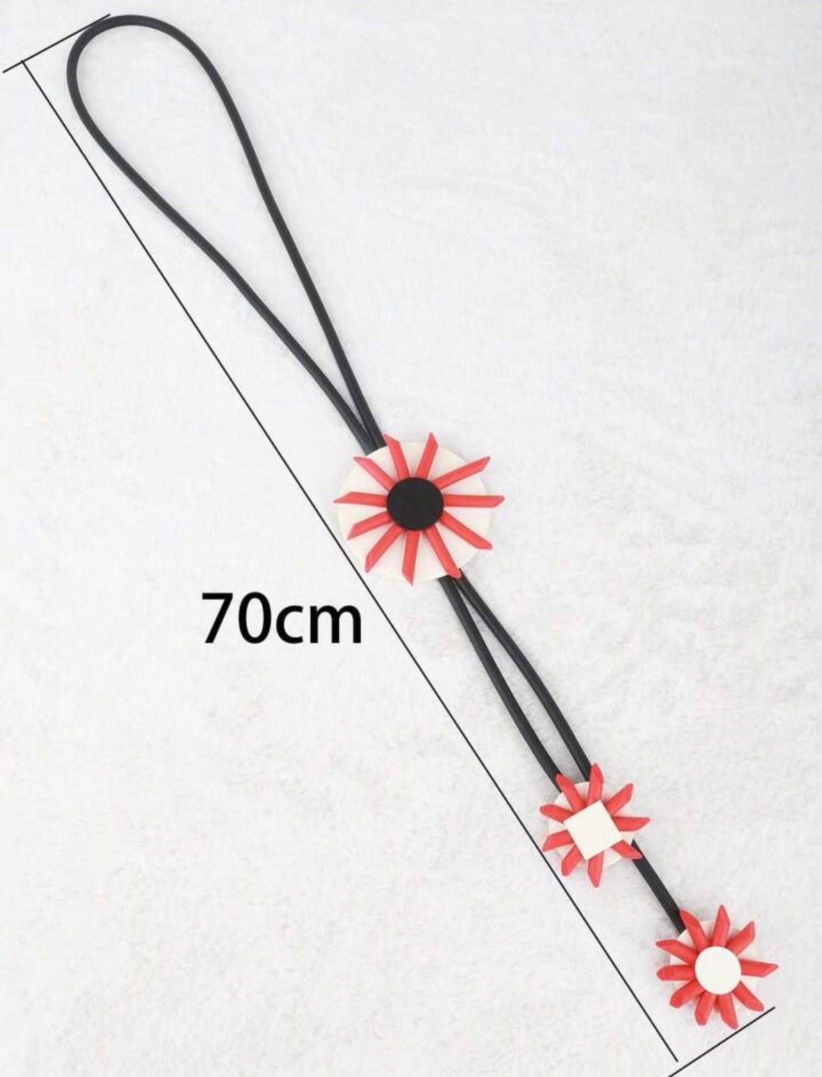 Collier de caoutchouc unique