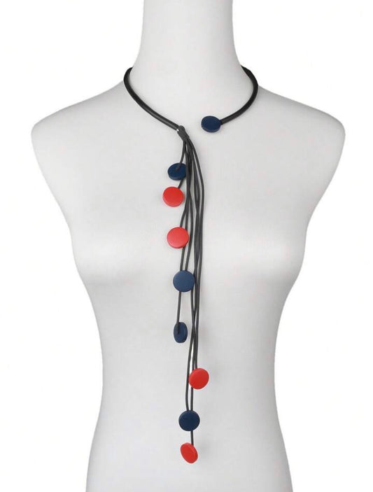 Collier minimaliste à multiple couleur