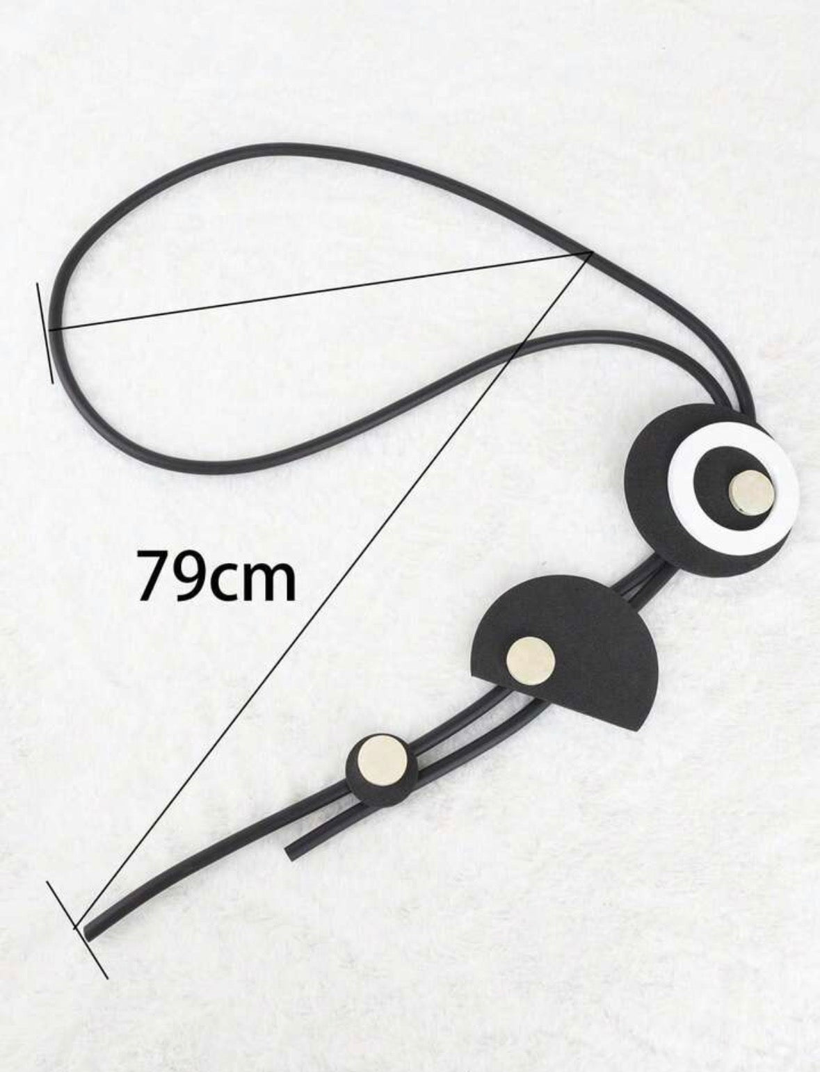 1 Pièce Collier De Mode Pour Femme De Forme Géométrique Ronde