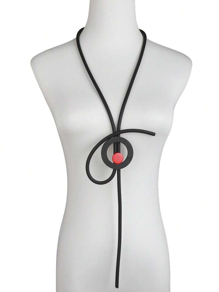 Collier unique simple